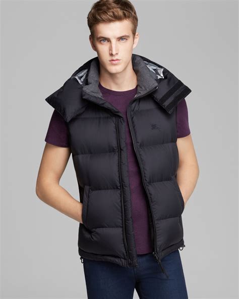 burberry vest|burberry puffer vest men.